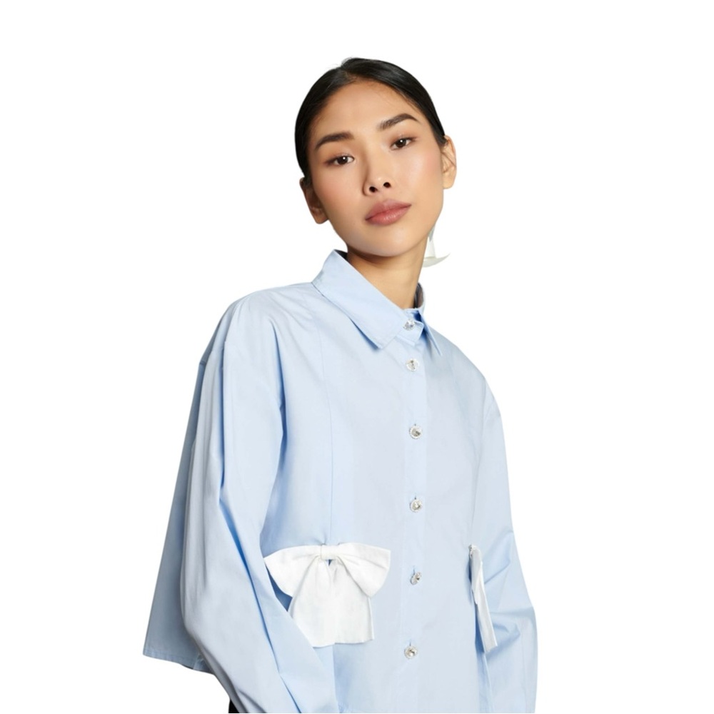 Dream Sister Jane Detachable Bow Shirt